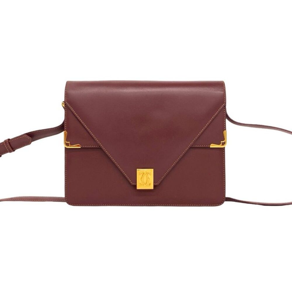 Cartier Must Line Leather Shoulder Bag